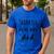 Thankful For My Dad Men's Casual T-Shirt Royal Blue