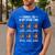 Things I Do In My Spare Time German Shepherd Dog Dad Mom Men's Casual T-Shirt Royal Blue