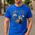 Tortie Cat Owner Flowers Tortie Cat Mom Tortie Cat Dad Men's Casual T-Shirt Royal Blue