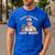 Trump Tariffed Your Mom Last Night Saying Meme Dad Men Men's Casual T-Shirt Royal Blue