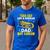 Tuba Player Men Dad Grandpa Marching Band Brass Tubist Men's Casual T-Shirt Royal Blue