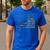 Twin Dad Camo USA Flag Twin Dad The Man The Myth The Legend Men's Casual T-Shirt Royal Blue