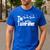 The TwinFather Father Of Twins Dad Fathers Day Men's Casual T-Shirt Royal Blue