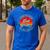 I Have Two Titles Dad & Grandpa I Rock Them Both For Grandpa Men's Casual T-Shirt Royal Blue