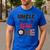 Uncle Of The Fast One Car Racing Dad 1St Birthday Boy Men's Casual T-Shirt Royal Blue