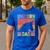 Unicorn Birthday Outfit Dad Unicorn Costume Bday Dad Unicorn Men's Casual T-Shirt Royal Blue