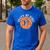 Unique That's My Girl 11 Basketball Player Mom Or Dad Men's Casual T-Shirt Royal Blue