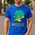 Vegetable Word Game Dad Joke Brocco-Lee Broccoli Men's Casual T-Shirt Royal Blue