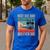 Vintage Best Cat Dad Ever Bump Fist Father's Day Cat Daddy Men's Casual T-Shirt Royal Blue