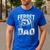 Vintage Ferret Dad Ultimate Pet Lover Ferret Owner Men's Casual T-Shirt Royal Blue