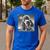 Vintage Poodle Selfie With UFO Alien Photobooth Dog Mom Dad Men's Casual T-Shirt Royal Blue Vintage Poodle Selfie With UFO Alien Photobooth Dog Mom Dad Men's Casual T-Shirt Royal Blue