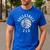 Vintage Volleyball Dad Men's Casual T-Shirt Royal Blue Vintage Volleyball Dad Men's Casual T-Shirt Royal Blue