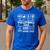 Volleyball Dad Contents Of Sports Father Men's Casual T-Shirt Royal Blue