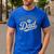 Volleyball Dad Men's Casual T-Shirt Royal Blue