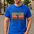 Volleyball Dad Like A Normal Dad Only Cooler Vintage Men's Casual T-Shirt Royal Blue Volleyball Dad Like A Normal Dad Only Cooler Vintage Men's Casual T-Shirt Royal Blue
