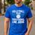 Volleyball Dad Professional Line Judge Volleyball Father Men's Casual T-Shirt Royal Blue