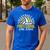 Volleyball Dad Professional Line Judge Volleyball Dad Men's Casual T-Shirt Royal Blue