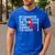Volleyball Mom Dad Parent Shirt Daughter Player Men's Casual T-Shirt Royal Blue