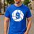 Volleyball Player 9 Volleyball Mom Dad Jersey Number 9 Men's Casual T-Shirt Royal Blue Volleyball Player 9 Volleyball Mom Dad Jersey Number 9 Men's Casual T-Shirt Royal Blue