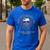 Walking Lumberjack Fantasies Dads With Beards Fantasy Art Men's Casual T-Shirt Royal Blue Walking Lumberjack Fantasies Dads With Beards Fantasy Art Men's Casual T-Shirt Royal Blue