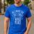 ALL I WANT FOR CHRISTMAS IS WORLD PEACE Shirt Mom Dad Men's Casual T-Shirt Royal Blue
