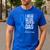 I Wear Blue For My Dad Shirt ALS Awareness Tshirt Men's Casual T-Shirt Royal Blue