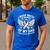I Wear In Memory Of My Dad Lung Cancer Awareness Men's Casual T-Shirt Royal Blue I Wear In Memory Of My Dad Lung Cancer Awareness Men's Casual T-Shirt Royal Blue