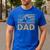 Weimaraners Lover & Weimaraner Shirts Weimaraner Dad -Adults -Kids - Small Short Sleeve V-Neck Polyester Casual Humorous Lover All Seasons Men's Casual T-Shirt Royal Blue