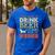 Weiner Dachshund Dad Drink Beer Hang With Dog Vintage Men's Casual T-Shirt Royal Blue