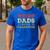 Weird Dads Build Character Vintage Men's Casual T-Shirt Royal Blue Weird Dads Build Character Vintage Men's Casual T-Shirt Royal Blue