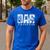 Welder Welding Dad Man Myth Legend Father Small Men's Casual T-Shirt Royal Blue