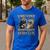Whatever Daddy Wants Daddy Gets Raccoon Alpha Meme Men's Casual T-Shirt Royal Blue
