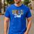 Wild Dad Zoo Born Two Be Wild B-Day Safari Jungle Animal Men's Casual T-Shirt Royal Blue Wild Dad Zoo Born Two Be Wild B-Day Safari Jungle Animal Men's Casual T-Shirt Royal Blue