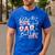 Winter Onederland 1st Birthday Theme Dad Of Birthday Girl Men's Casual T-Shirt Royal Blue Winter Onederland 1st Birthday Theme Dad Of Birthday Girl Men's Casual T-Shirt Royal Blue