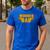 Wonder Dad Men's Casual T-Shirt Royal Blue