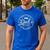 World Famous Dad's Backyard Grill & Chill BBQ T-Shirt Men's Casual T-Shirt Royal Blue