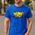 Wow T Shirt WOW Dad Mom Men Women Boys Girls Tee Men's Casual T-Shirt Royal Blue Wow T Shirt WOW Dad Mom Men Women Boys Girls Tee Men's Casual T-Shirt Royal Blue