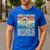 Wrestling Dad Wrestler Wrestling Wrestle Father's Day Men's Casual T-Shirt Royal Blue Wrestling Dad Wrestler Wrestling Wrestle Father's Day Men's Casual T-Shirt Royal Blue