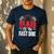 1 Year Old Racing Car Fast One Birthday 1st Family Dad Men's Casual T-Shirt Navy