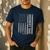 Archery Dad America US Flag Patriot Vintage Archer Men's Casual T-Shirt Navy