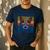 Australian Cattle Dog Blue Heeler Dad Men's Casual T-Shirt Navy