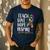 Autism Awareness Ribbon Mom Dad Kids Autistic Support Autism Men's Casual T-Shirt Navy