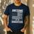 Awesome Like My Daughters Men Fathers Day Dad Men's Casual T-Shirt Navy