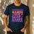 Baddie With A Dead Daddy Dead Dad Club Baddie On Back Men's Casual T-Shirt Navy