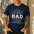 The Bank Of Dad Father's Day College Tuition Student Men's Casual T-Shirt Navy