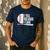 Baseball Fan Humor I Yell Because I Care Baseball Dads Men's Casual T-Shirt Navy