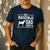 Basenji Dad Best Dog Owner Ever T-Shirt Men's Casual T-Shirt Navy