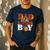 Basketball DAD Of The Birthday Boy Family Matching Men's Casual T-Shirt Navy Basketball DAD Of The Birthday Boy Family Matching Men's Casual T-Shirt Navy