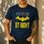 Batman Dad By Day Men's Casual T-Shirt Navy
