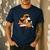Beagle Flying a Plane Pilot Airplane Dog Mom Dad Men's Casual T-Shirt Navy Beagle Flying a Plane Pilot Airplane Dog Mom Dad Men's Casual T-Shirt Navy